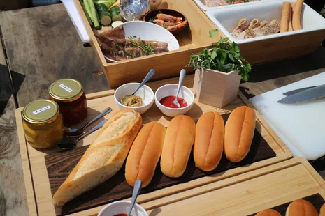 bbqの料理
