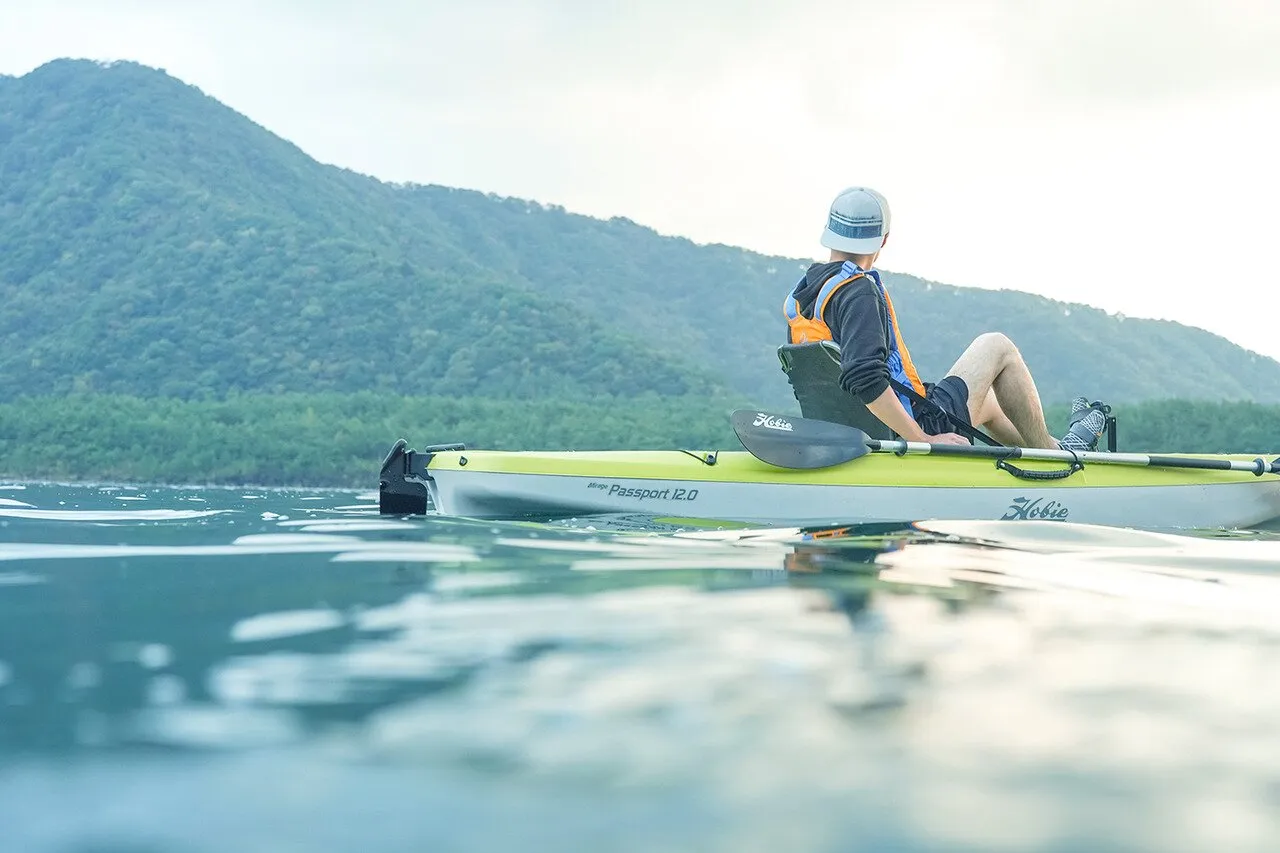 足漕ぎカヤック HOBIEのポイント画像